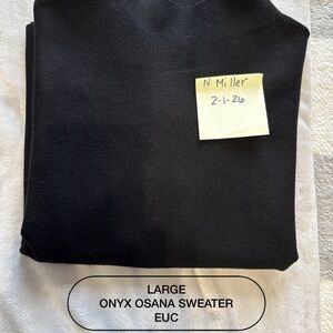 ZYIA Black Sweater for women